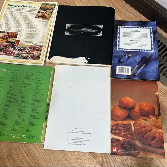 Vintage Cookbook Bundle McCall’s Cocktail Time Romertopf Borden Maryland Seafood - Picture 8 of 8